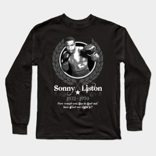 Sonny Liston Long Sleeve T-Shirt